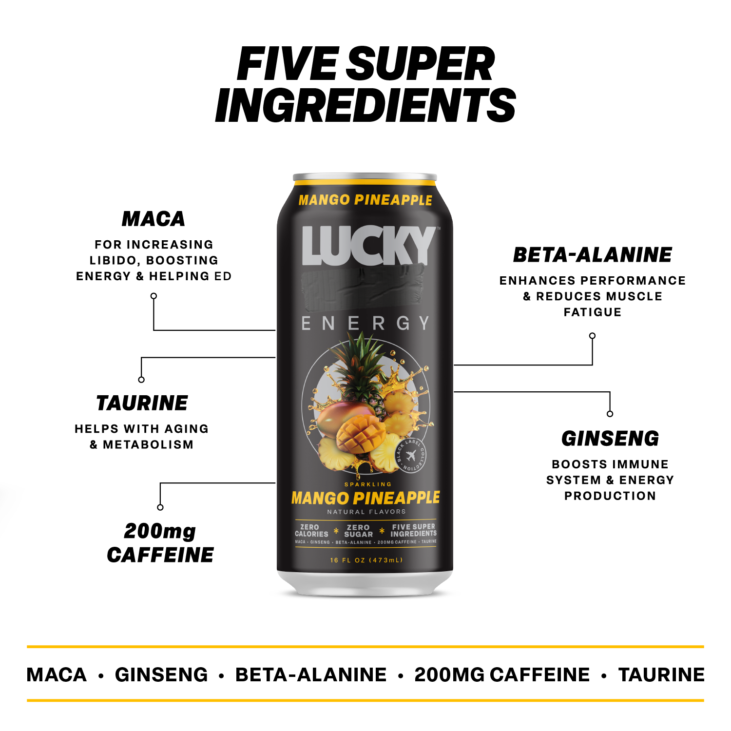 NEW! MANGO & PINEAPPLE (12-PACK / 16OZ CAN)