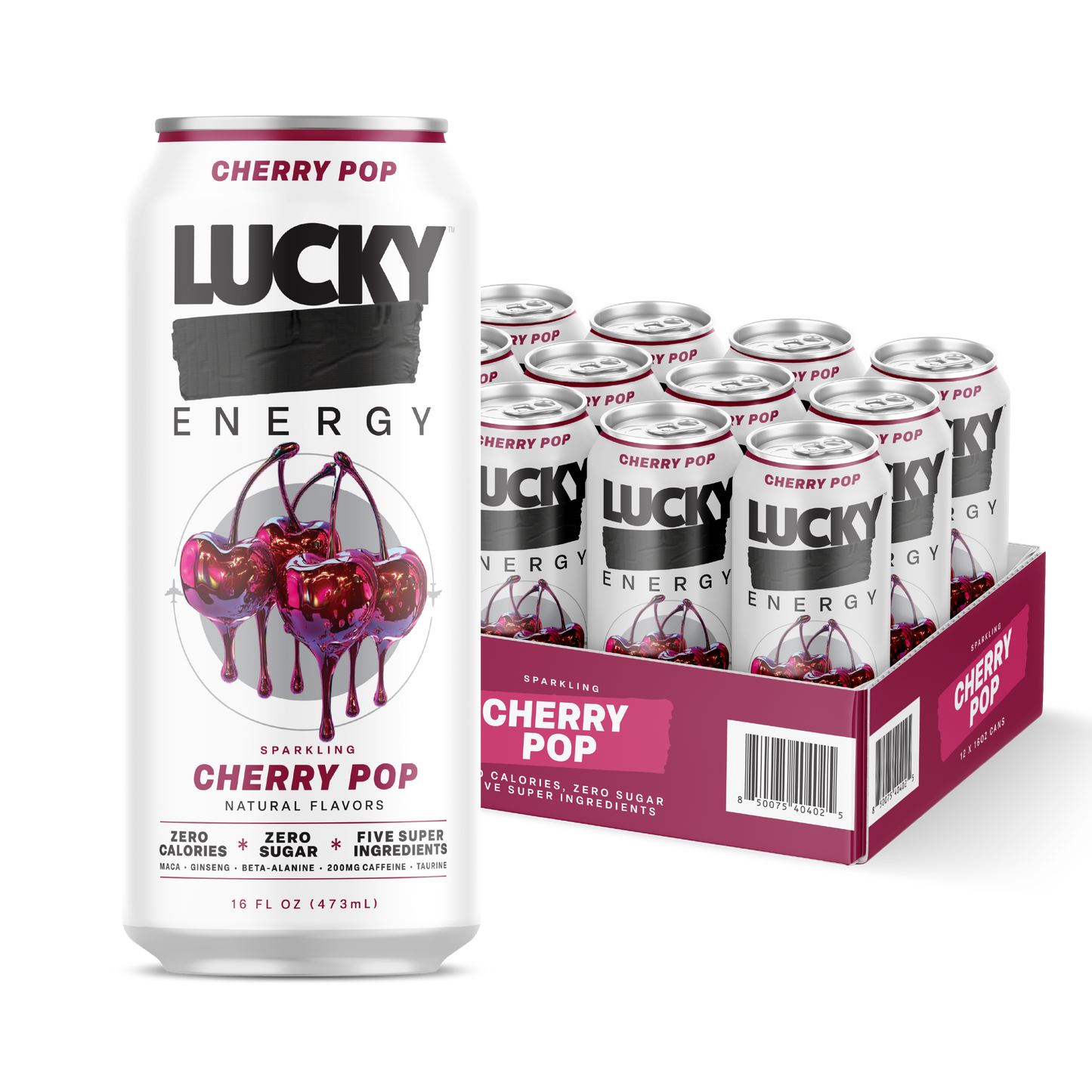 CHERRY POP (12-PACK / 16OZ CAN)