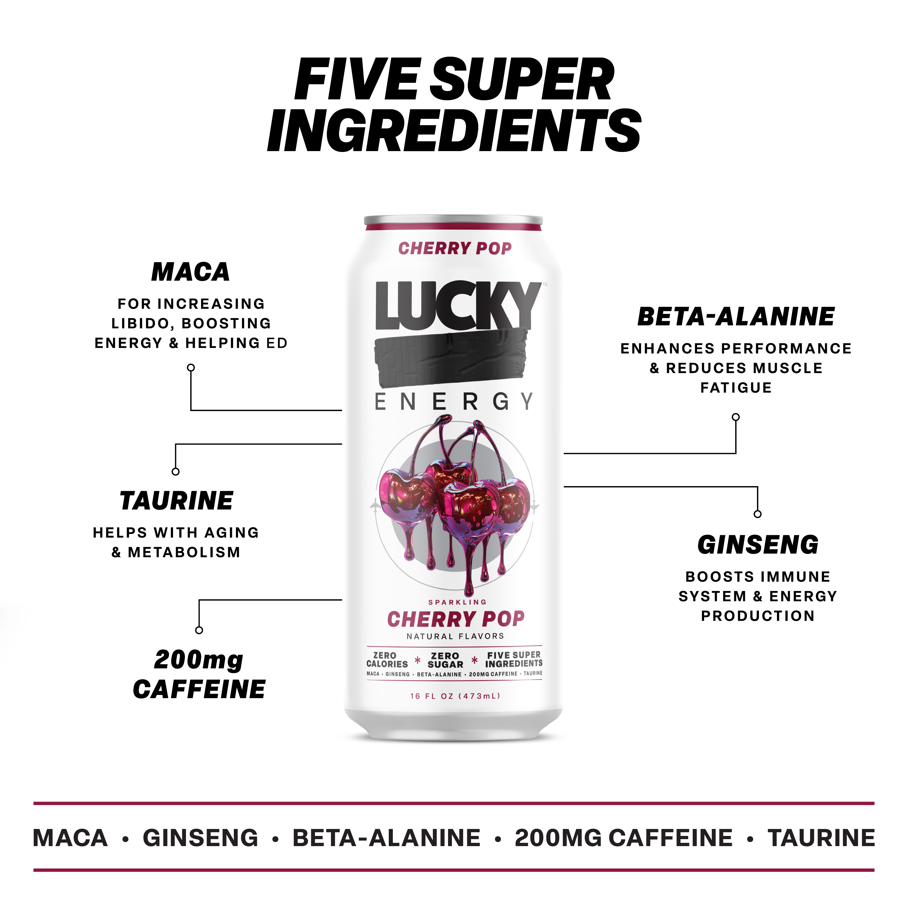 CHERRY POP (12-PACK / 16OZ CAN)