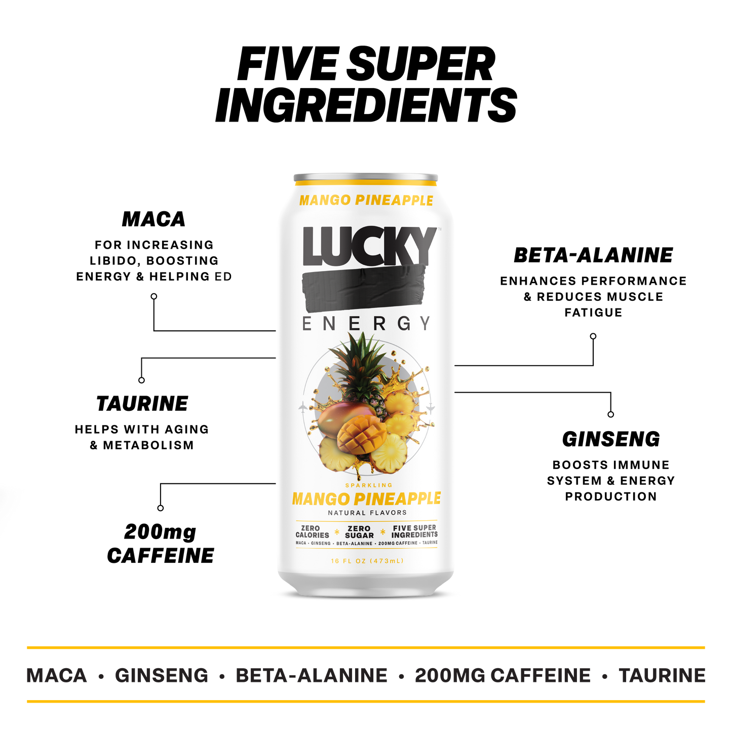 MANGO & PINEAPPLE (12-PACK / 16OZ CAN)