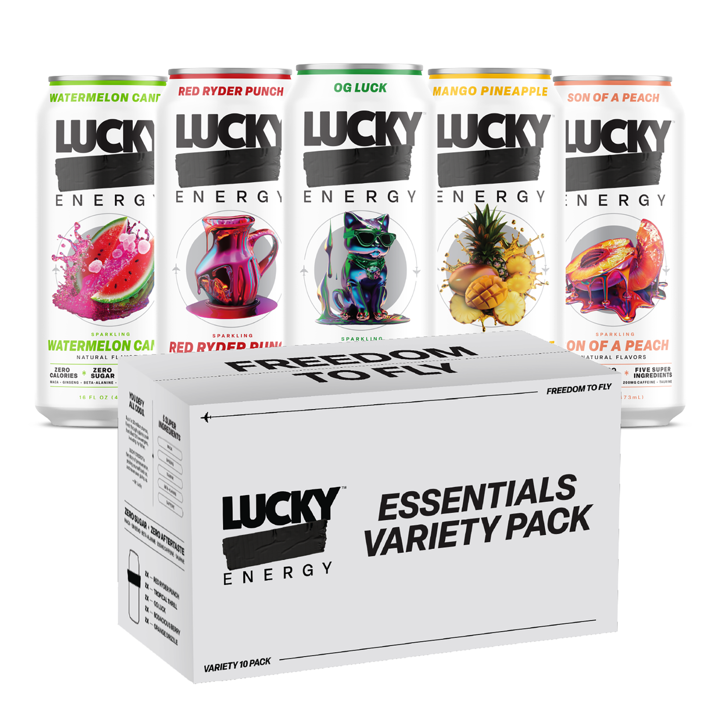 Essentials Variety Pack (10 Pack, 16 oz)