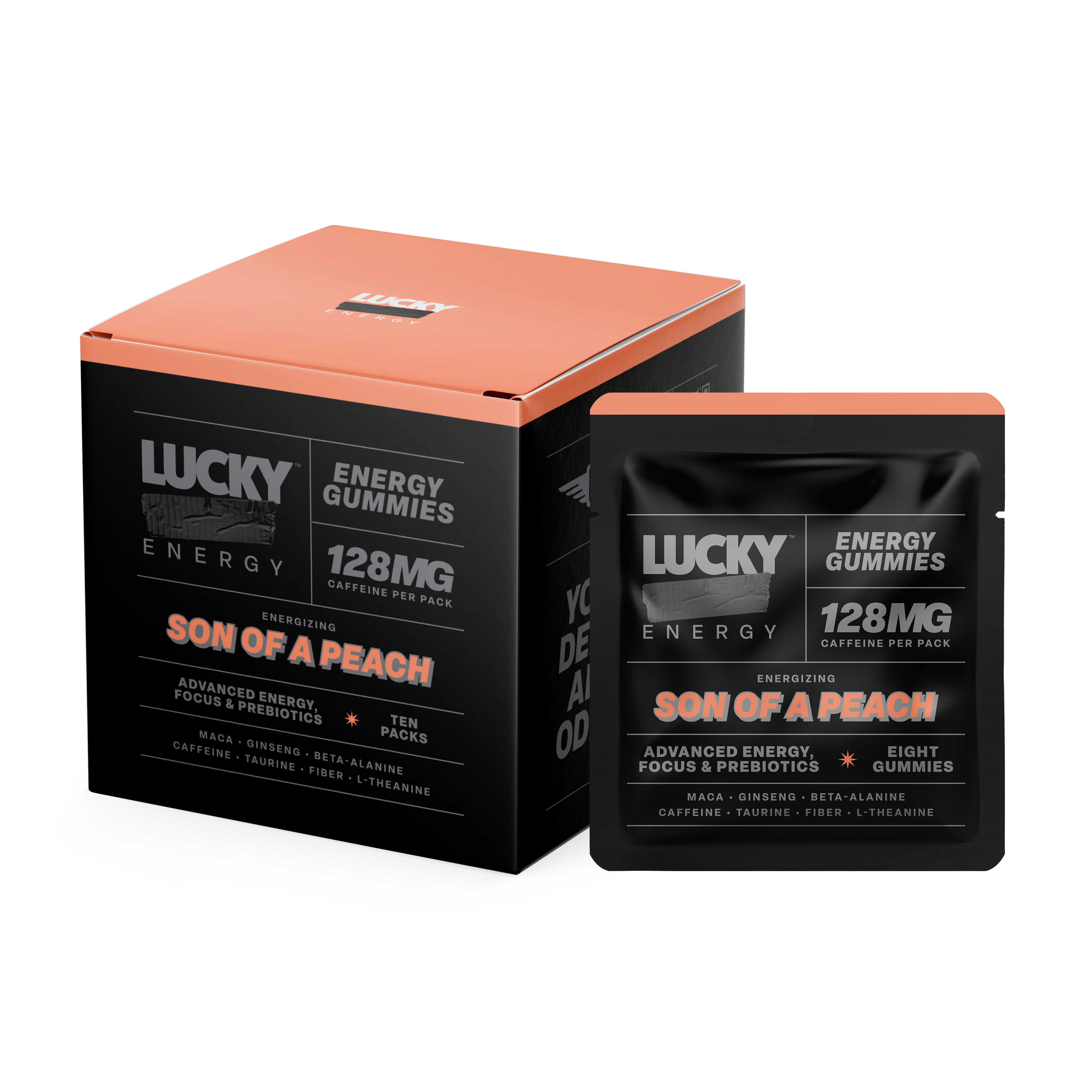 Daily Energy Gummies (Son of a Peach) - 10 Pack