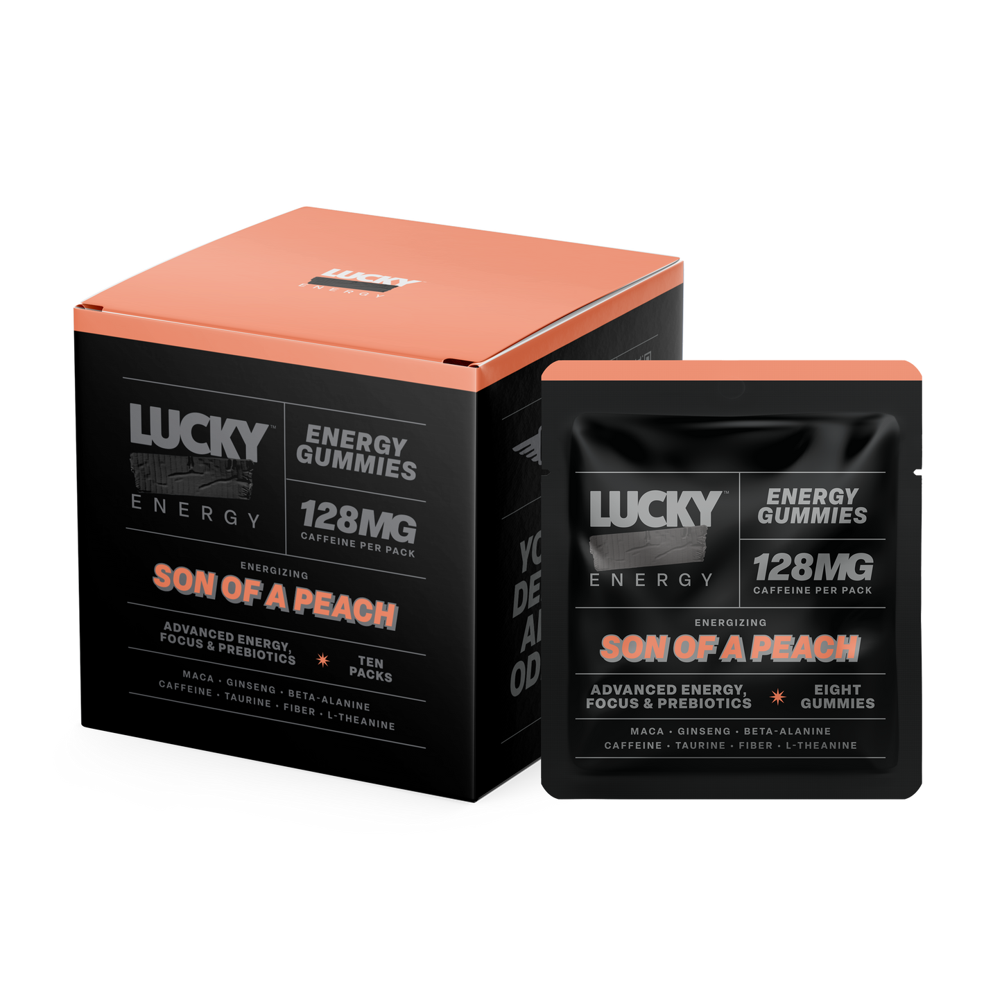 Daily Energy Gummies (Son of a Peach) - 10 Pack