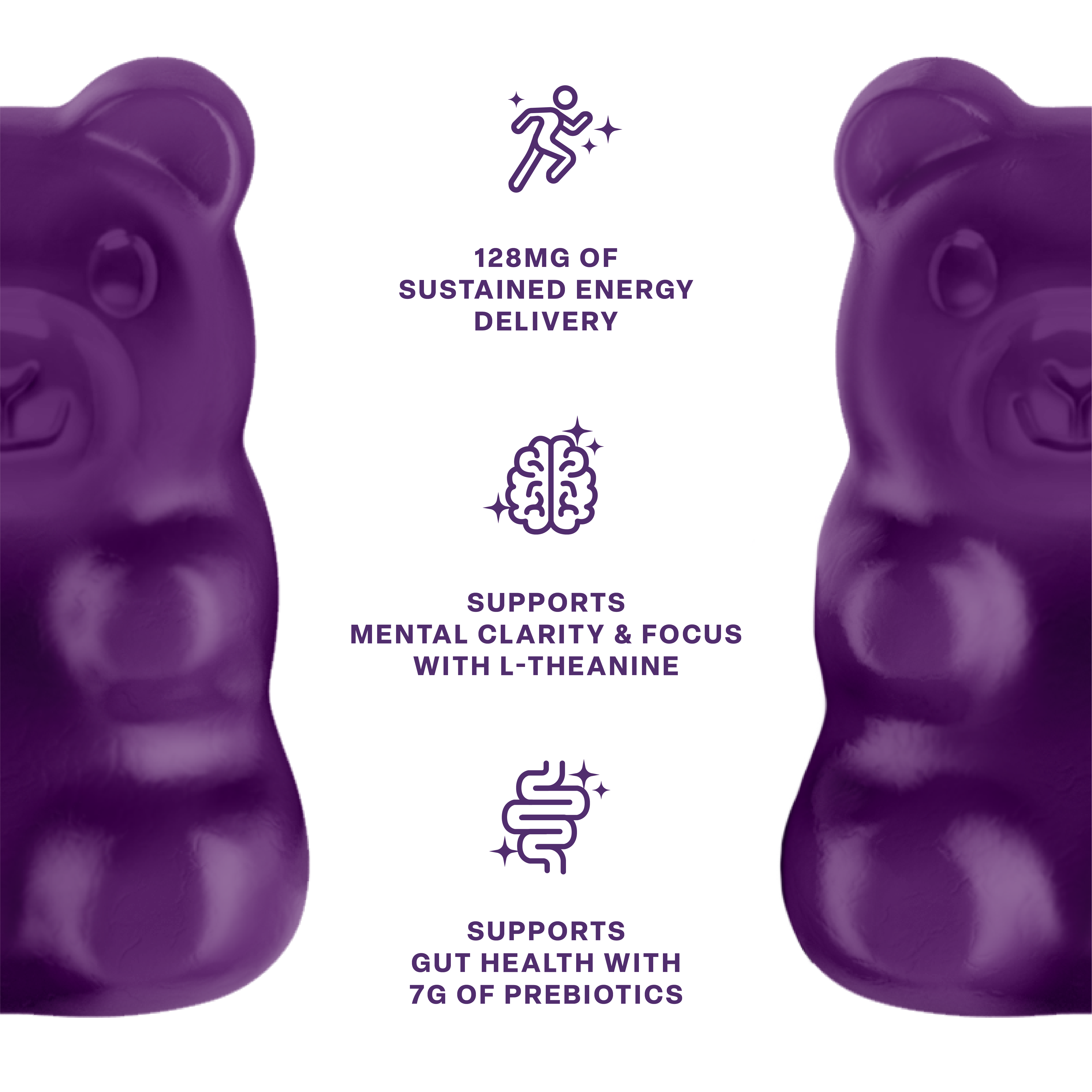 Daily Energy Gummies (Bodacious Berry) - 30 pack