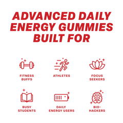 Daily Energy Gummies (Red Ryder Punch)