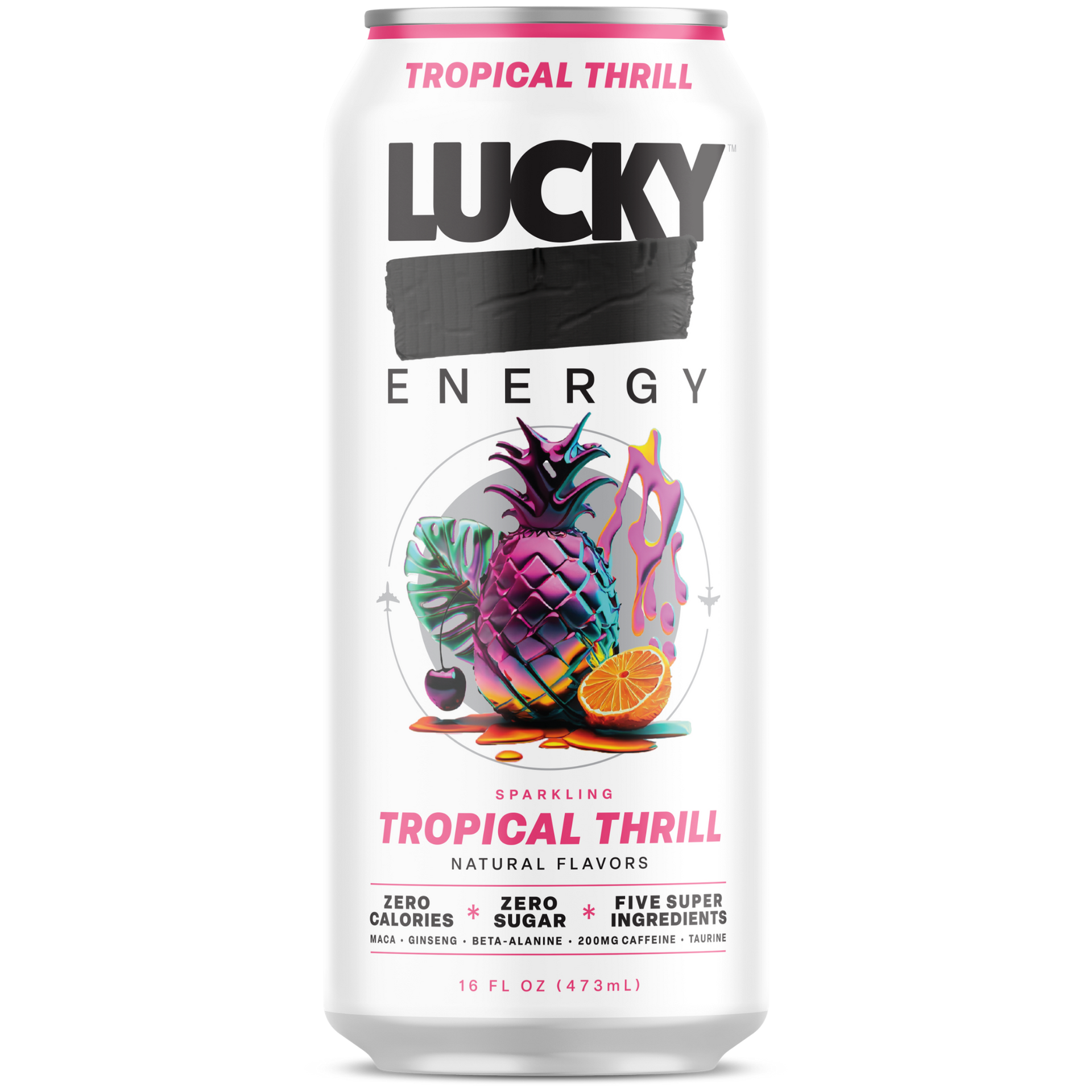 ラッキー TROPICAL THRILL (12-PACK / 16OZ CAN) | Lucky Energy Merch & Apparel