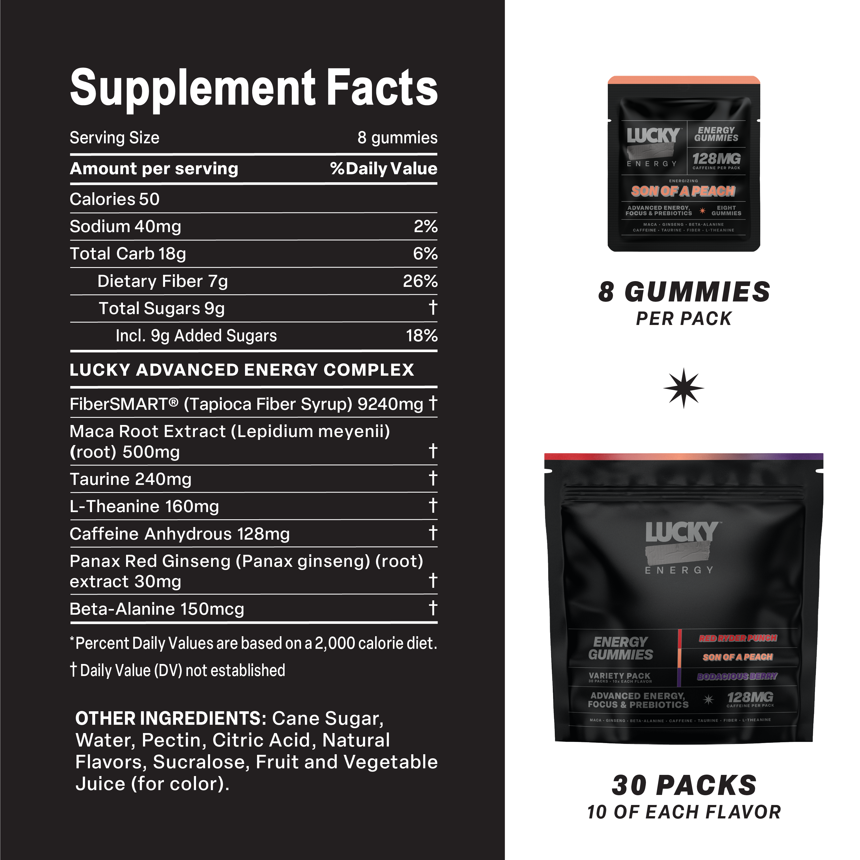 Daily Energy Gummies (Variety Pack) - 30pk