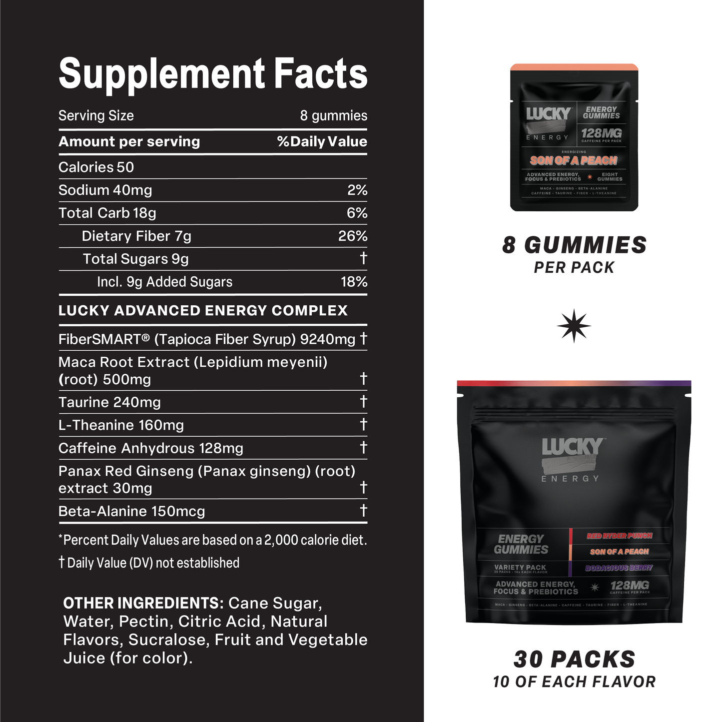 Daily Energy Gummies (Variety Pack) - 30pk