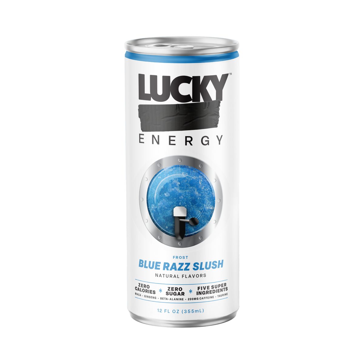 BLUE RAZZ SLUSH (12-PACK / 12OZ CAN) | Lucky Energy Merch & Apparel